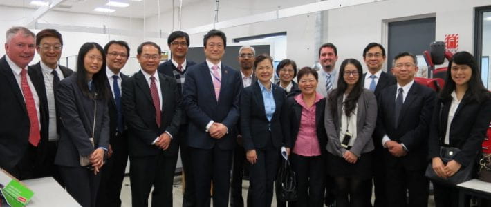 Taiwanese ministerial visit to the Newmarket Innovation Campus